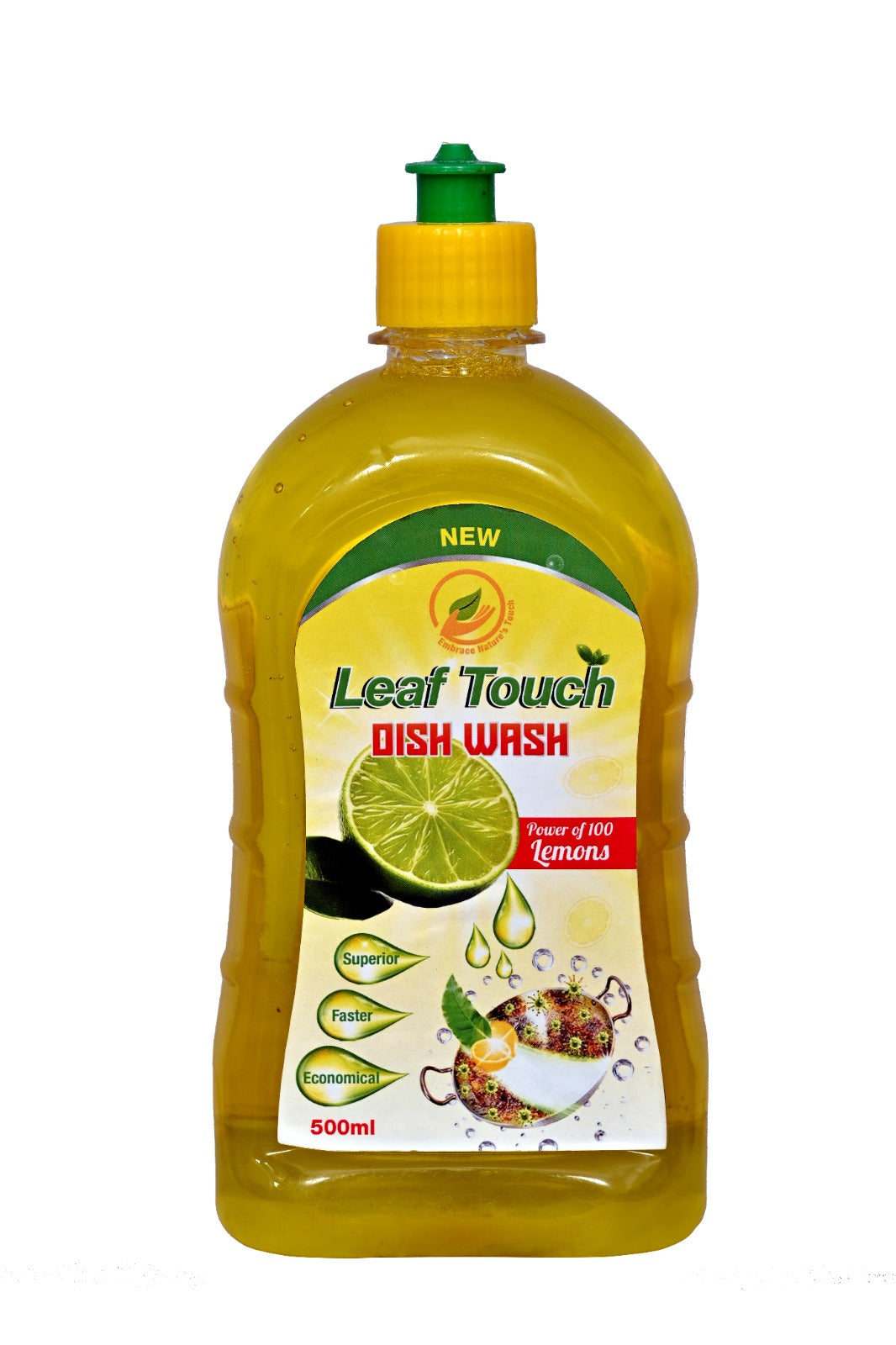 Leaf Touch Dish Wash – Power of 100 Lemons