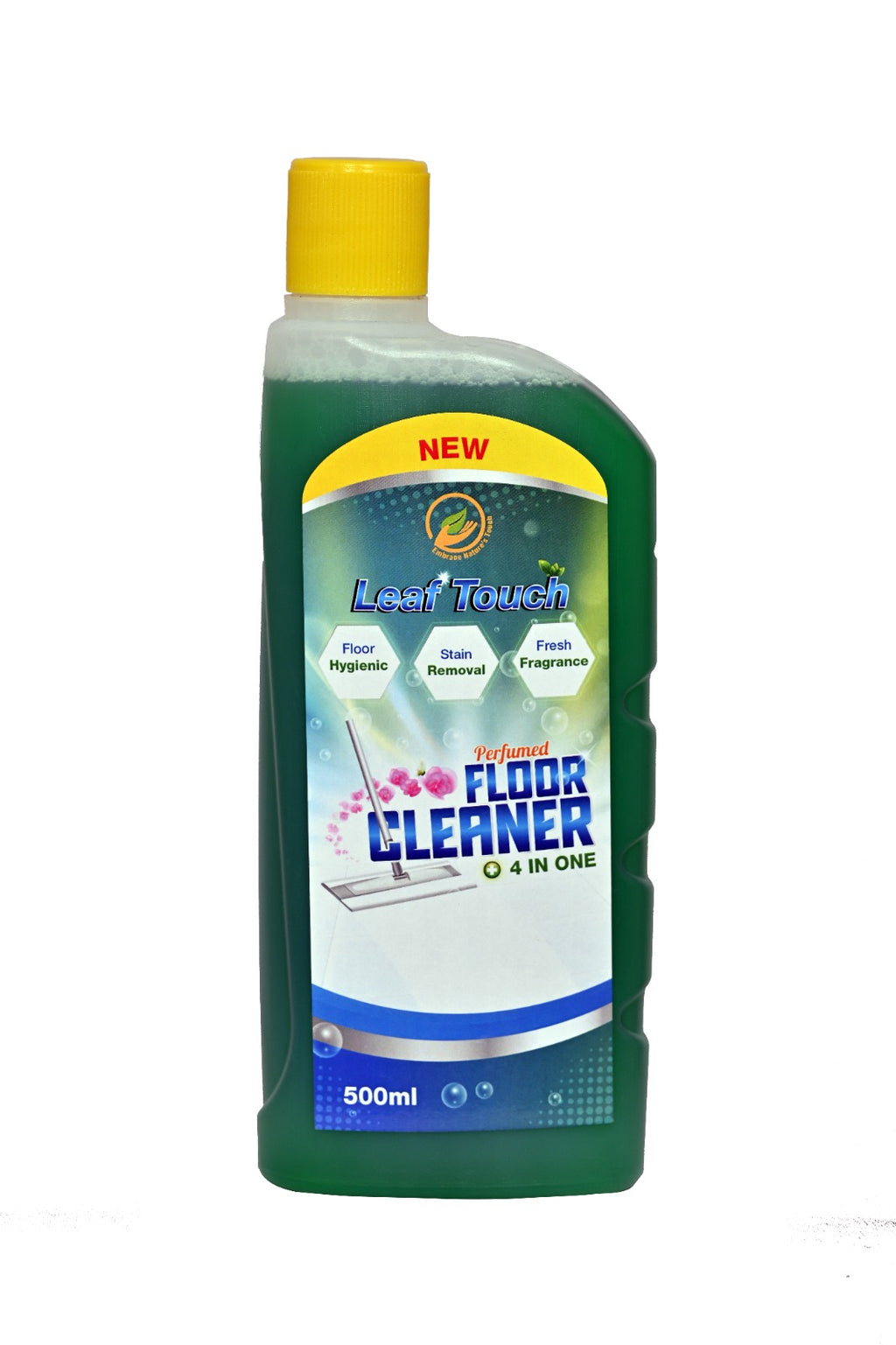 Leaf Touch 4-in-1 Floor Cleaner – Powerful Stain Removal & Hygienic Freshness
