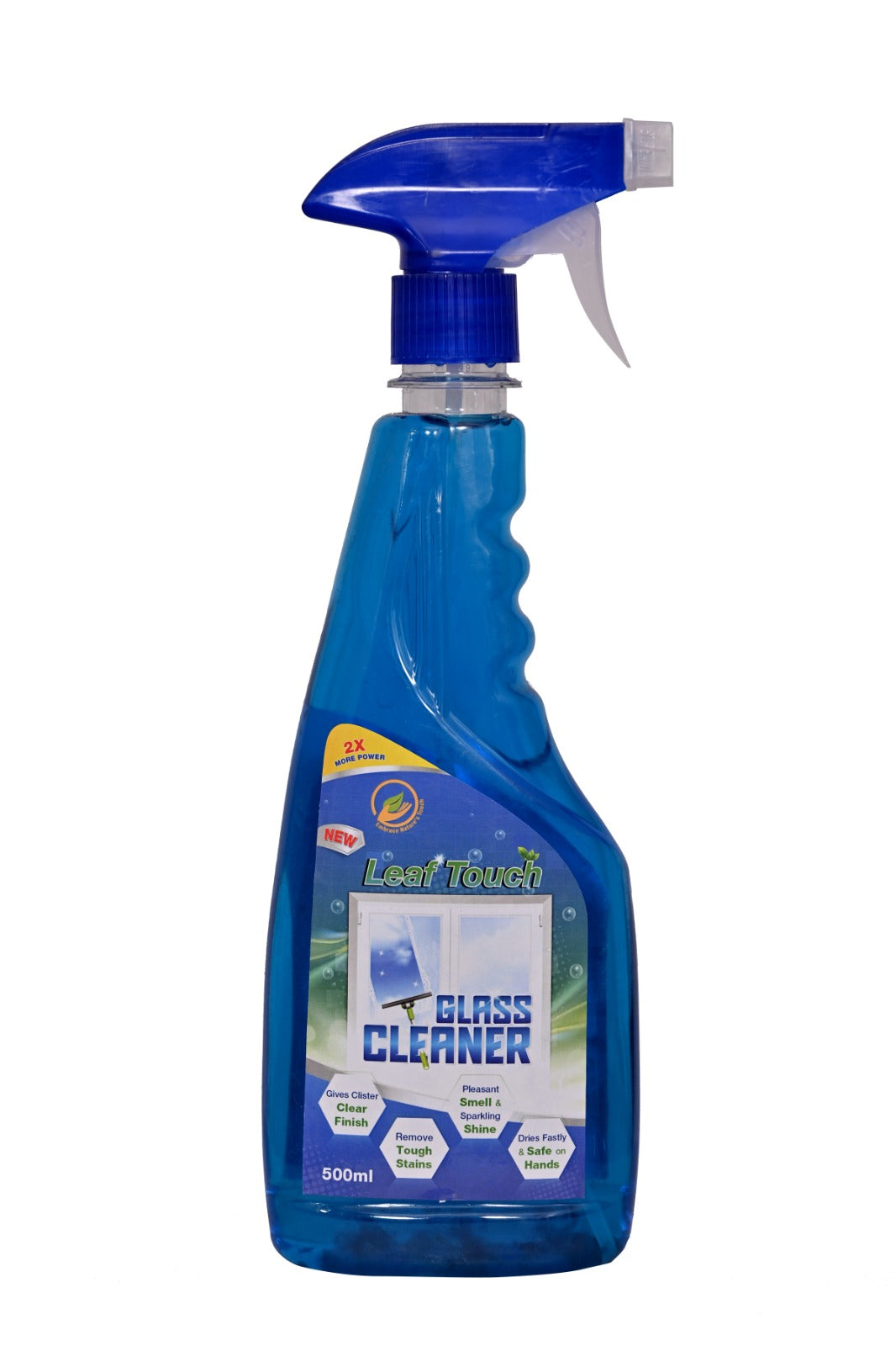 Leaf Touch Glass Cleaner – Streak-Free Shine for Glass & Surfaces