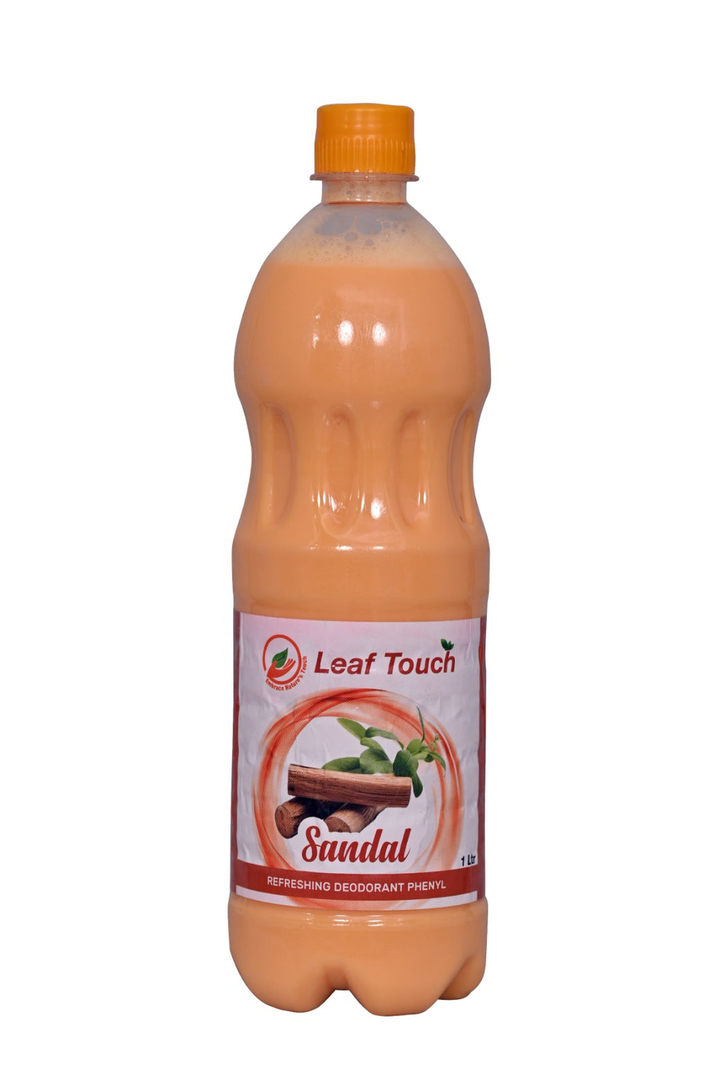 Leaf Touch Sandal Deodorant Phenyl – Premium Floor Cleaner with Calming Sandalwood Fragrance