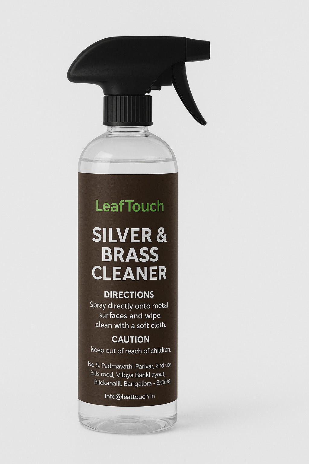 Leaf Touch Brass Cleaner – Instant Shine & Tarnish Remover for Brass & Copper