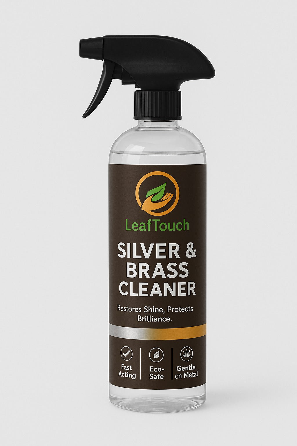 Leaf Touch Brass Cleaner – Instant Shine & Tarnish Remover for Brass & Copper
